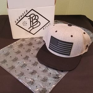 BRAND NEW Branded Bills American Flag Snapback
